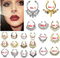 Stainless Steel Diamond C Rod Nose Ring | Orazek UK Ltd