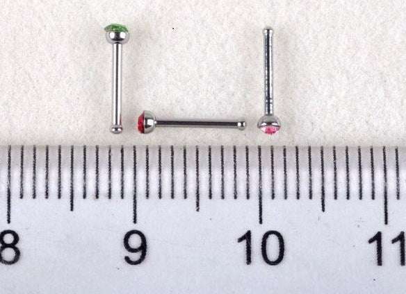 Stainless Steel Diamond Nose Nails Titanium Steel False Nose Ring | Orazek UK Ltd