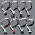 Stainless Steel Diamond Nose Ring Prickly Jewelry | Orazek UK Ltd