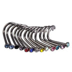 Stainless Steel Diamond Nose Ring Prickly Jewelry | Orazek UK Ltd