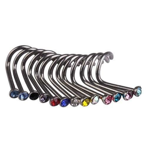 Stainless Steel Diamond Nose Ring Prickly Jewelry Orazek UK Ltd