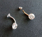 Stainless Steel Navel Stud Human Body Piercing Accessories | Orazek UK Ltd
