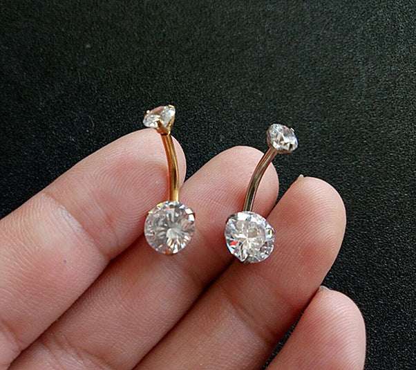 Stainless Steel Navel Stud Human Body Piercing Accessories | Orazek UK Ltd