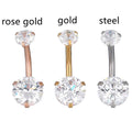 Stainless Steel Navel Stud Human Body Piercing Accessories | Orazek UK Ltd