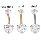 Stainless Steel Navel Stud Human Body Piercing Accessories | Orazek UK Ltd