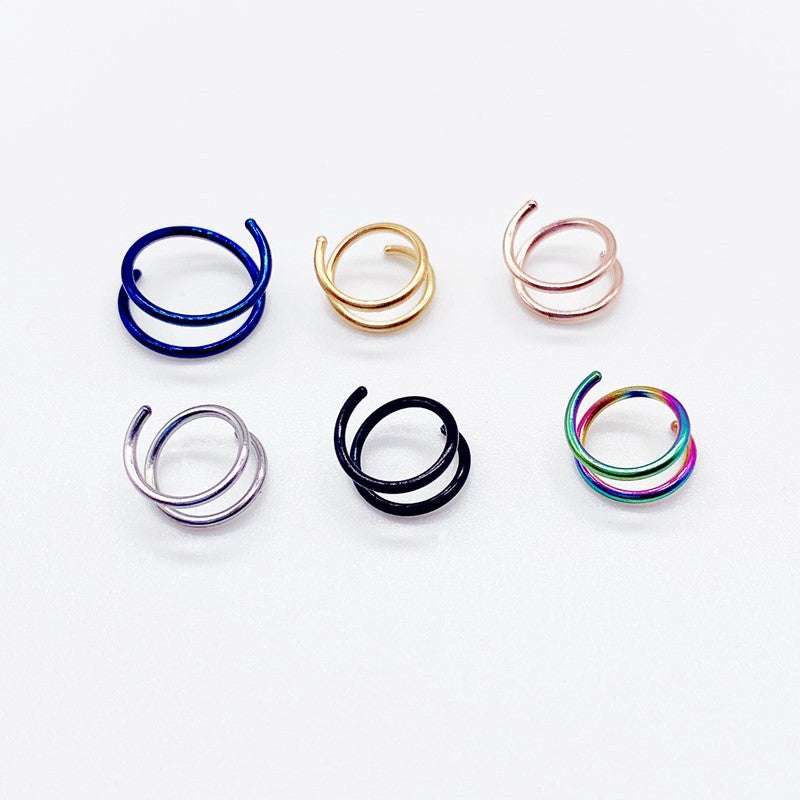 Stainless Steel Nose Ring Earrings Vacuum Plating | Orazek UK Ltd