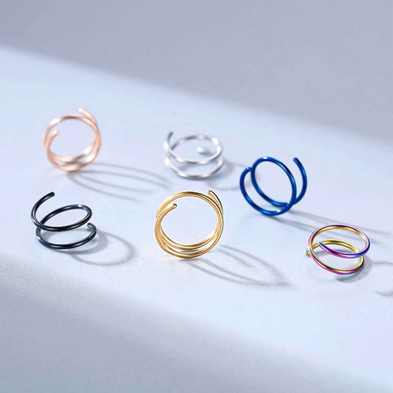 Stainless Steel Nose Ring Earrings Vacuum Plating Orazek UK Ltd