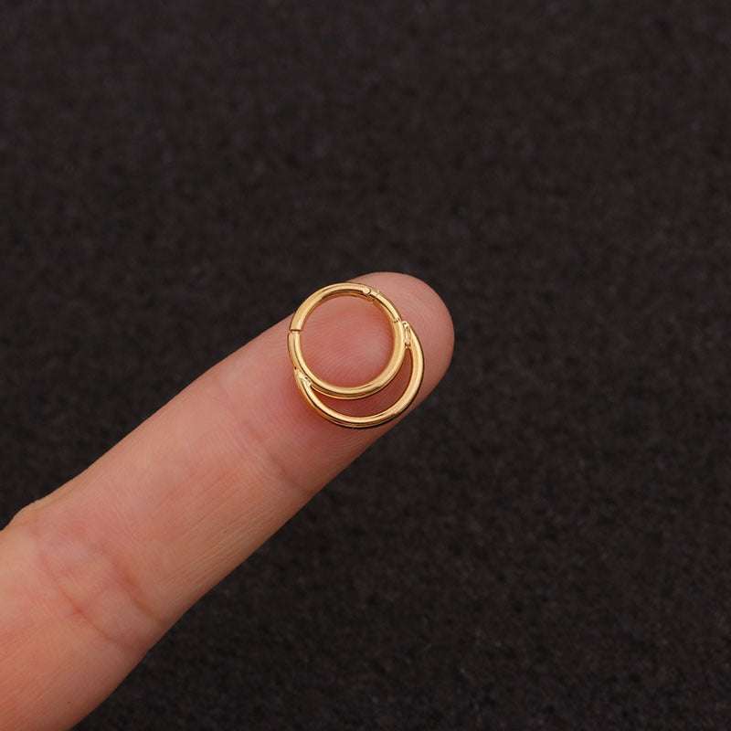Stainless Steel Piercing Nose Ring Earrings Universal | Orazek UK Ltd