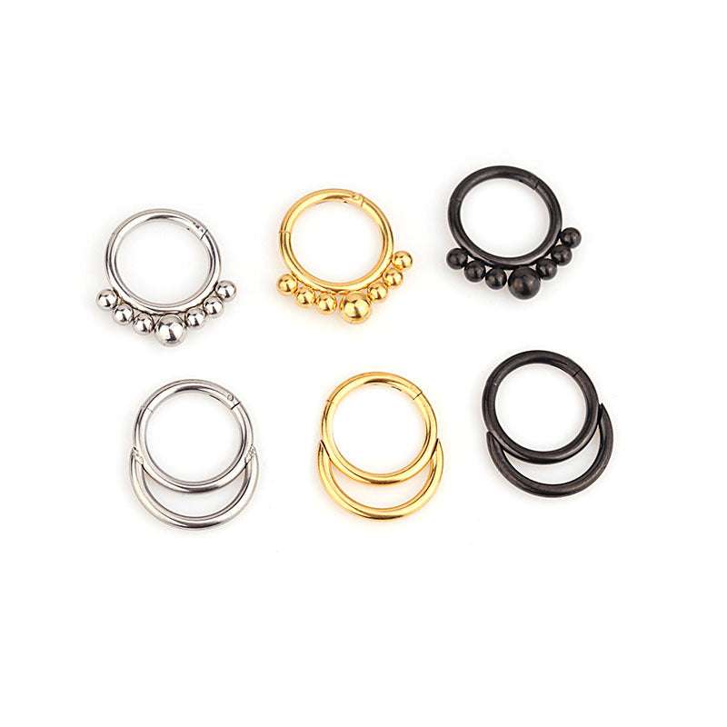 Stainless Steel Piercing Nose Ring Earrings Universal Orazek UK Ltd