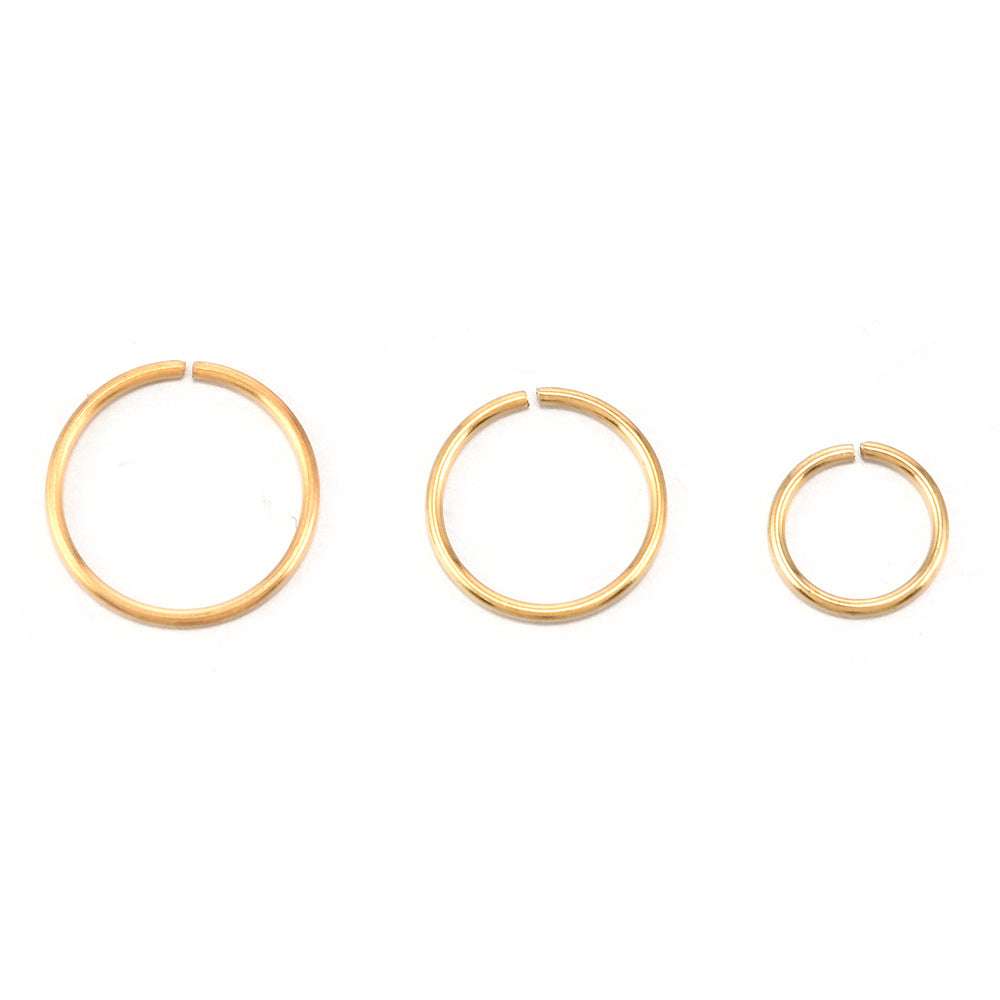 Stainless Steel Round Nose Nail Body Puncture Hypoallergenic | Orazek UK Ltd
