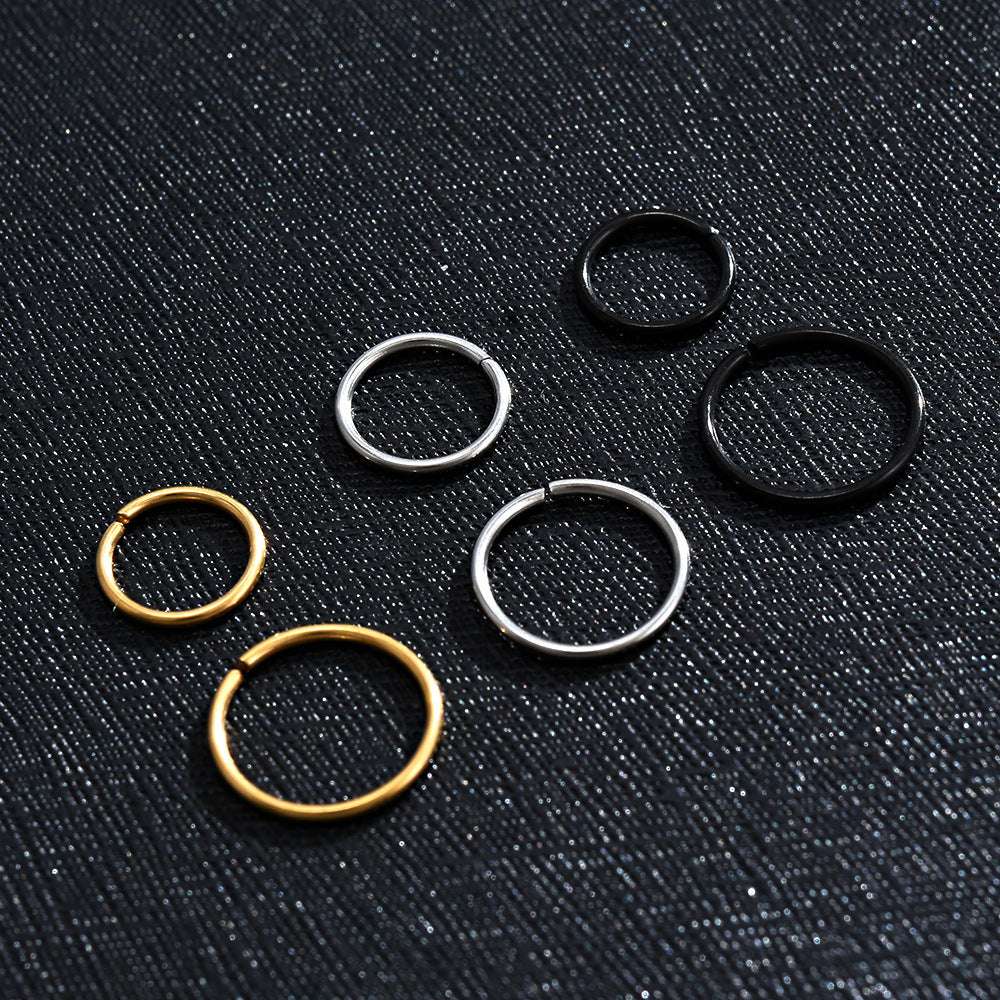 Stainless Steel Round Nose Nail Body Puncture Hypoallergenic | Orazek UK Ltd