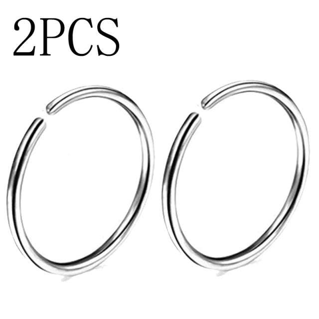 Stainless Steel Round Nose Nail Body Puncture Hypoallergenic | Orazek UK Ltd