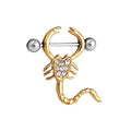 Stainless Steel Scorpion Body Piercing Jewelry | Orazek UK Ltd