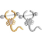 Stainless Steel Scorpion Body Piercing Jewelry | Orazek UK Ltd