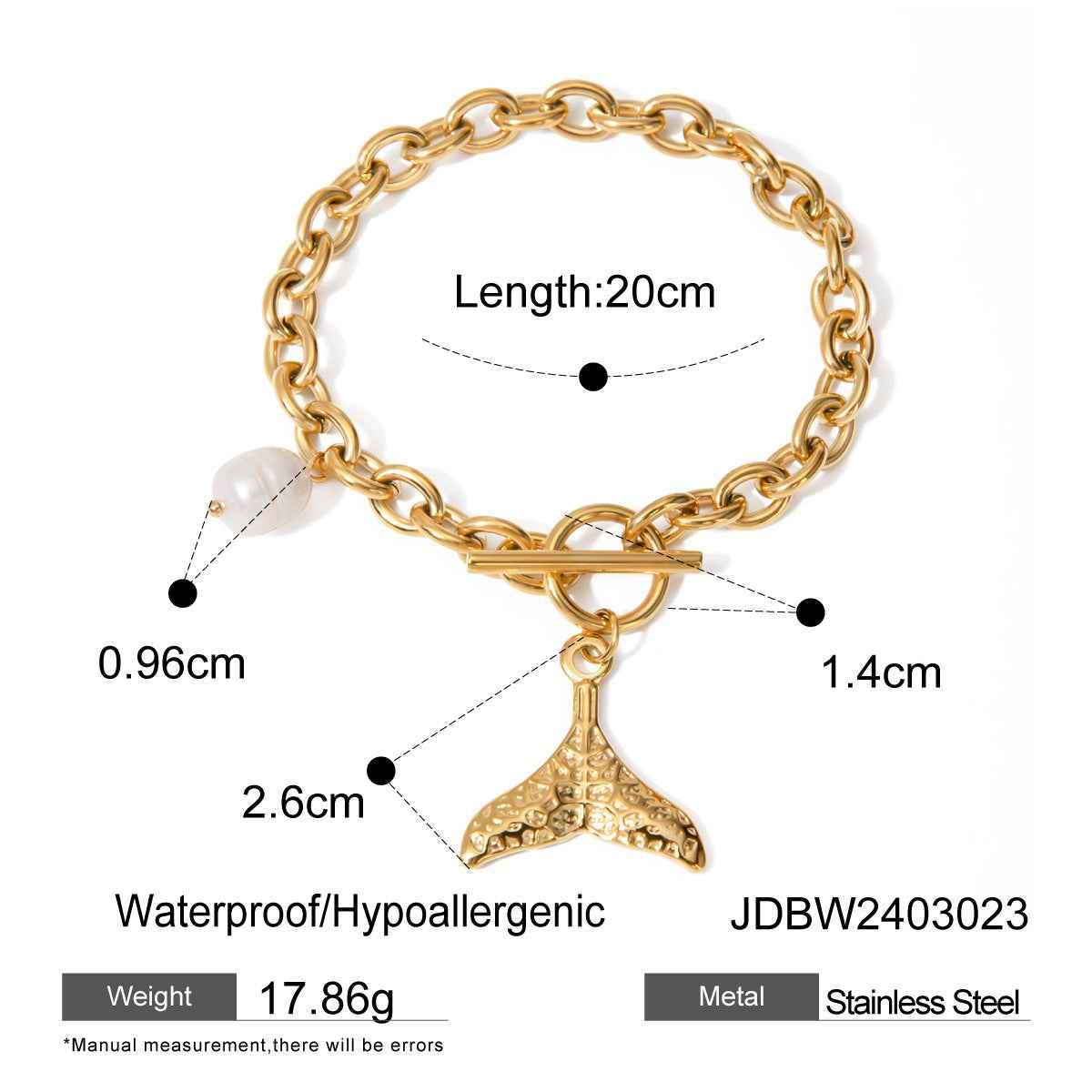 Stainless Steel Starfish Shell Conch Bracelet For Women Fashion Beach Bracelets Birthday Jewelry Gifts | Orazek UK Ltd