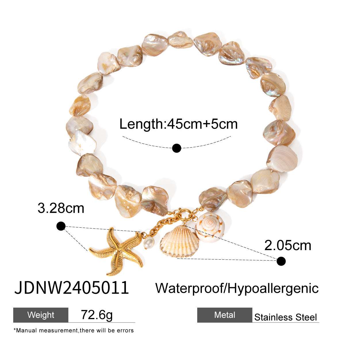 Stainless Steel Starfish Shell Conch Bracelet For Women Fashion Beach Bracelets Birthday Jewelry Gifts Orazek UK Ltd