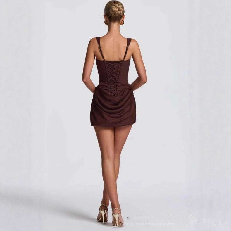 Summer Corset Dress Graceful Sleeveless Short Dresses For Party Wedding Evenning Clothing | Orazek UK Ltd