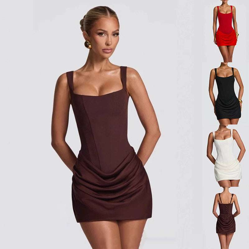 Summer Corset Dress Graceful Sleeveless Short Dresses For Party Wedding Evenning Clothing Orazek UK Ltd
