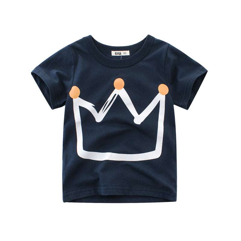 Summer New Boys' Short Sleeve T-shirt Children's T-shirt Orazek UK Ltd