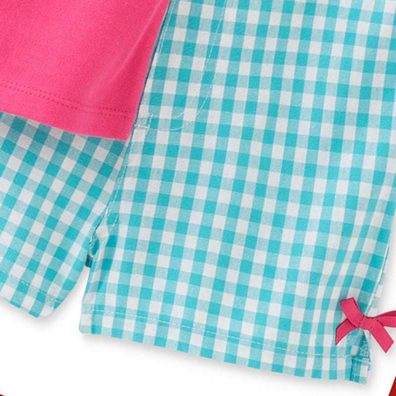 Summer New Products Girls Cotton Cartoon Suit | Orazek UK Ltd