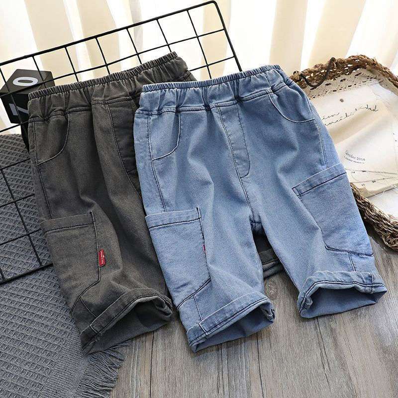 Summer Thin Middle School Children''s Cotton Ice Children''s Pants Loose | Orazek UK Ltd