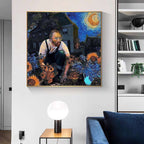 Sunflowers And Blue Sky Posters And Art Prints, Canvas Paintings | Orazek UK Ltd