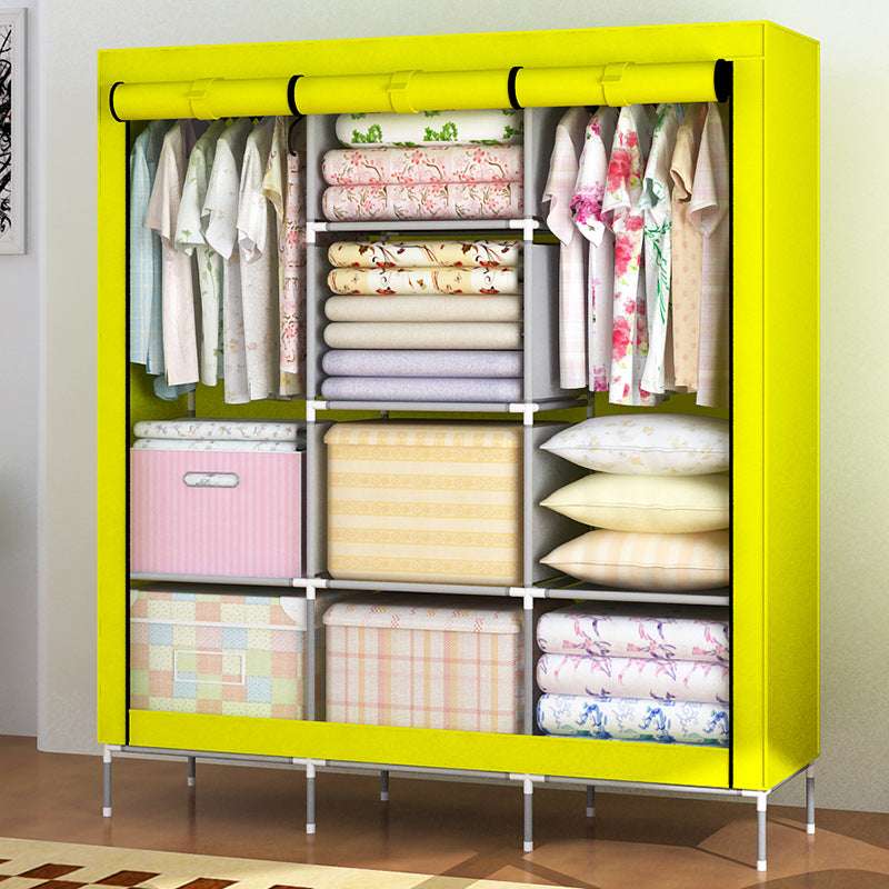 Super large simple wardrobe / dustproof wardrobe / super hang clothes, wardrobe / new outlets direct sales | Orazek UK Ltd