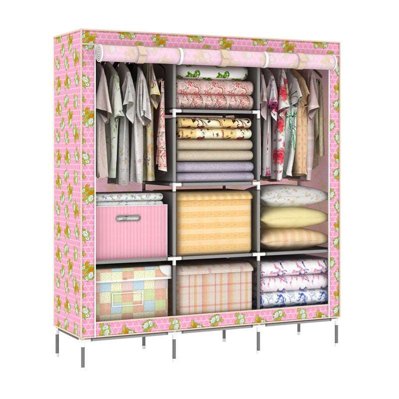 Super large simple wardrobe / dustproof wardrobe / super hang clothes, wardrobe / new outlets direct sales | Orazek UK Ltd