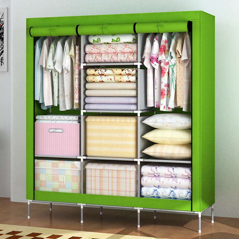 Super large simple wardrobe / dustproof wardrobe / super hang clothes, wardrobe / new outlets direct sales | Orazek UK Ltd