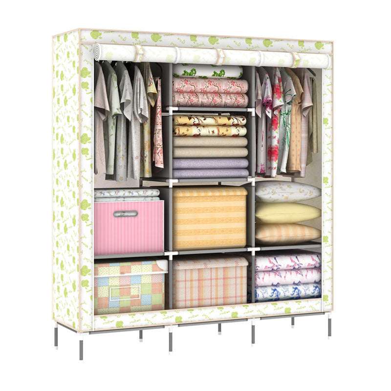 Super large simple wardrobe / dustproof wardrobe / super hang clothes, wardrobe / new outlets direct sales | Orazek UK Ltd
