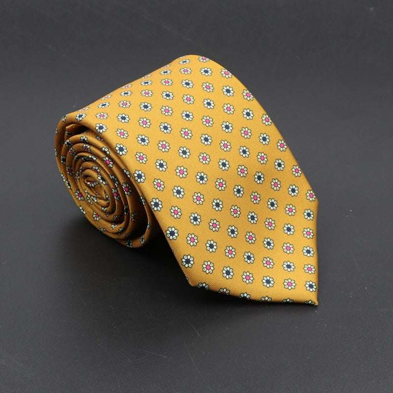 Super Soft Bohemian Silk Ties Men's Fashion Necktie | Orazek UK Ltd