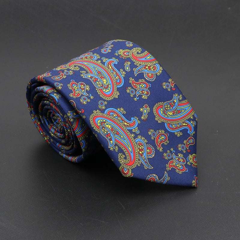 Super Soft Bohemian Silk Ties Men's Fashion Necktie | Orazek UK Ltd