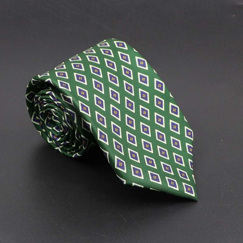 Super Soft Bohemian Silk Ties Men's Fashion Necktie | Orazek UK Ltd