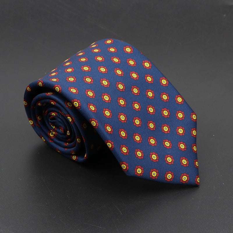 Super Soft Bohemian Silk Ties Men's Fashion Necktie | Orazek UK Ltd
