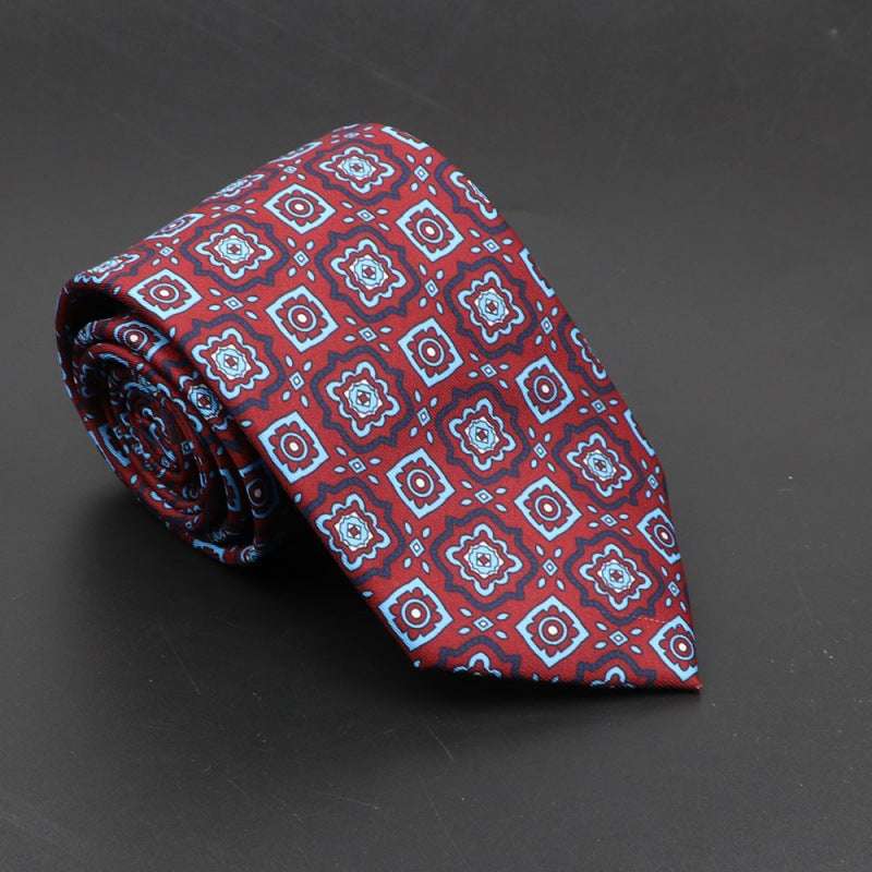 Super Soft Bohemian Silk Ties Men's Fashion Necktie | Orazek UK Ltd