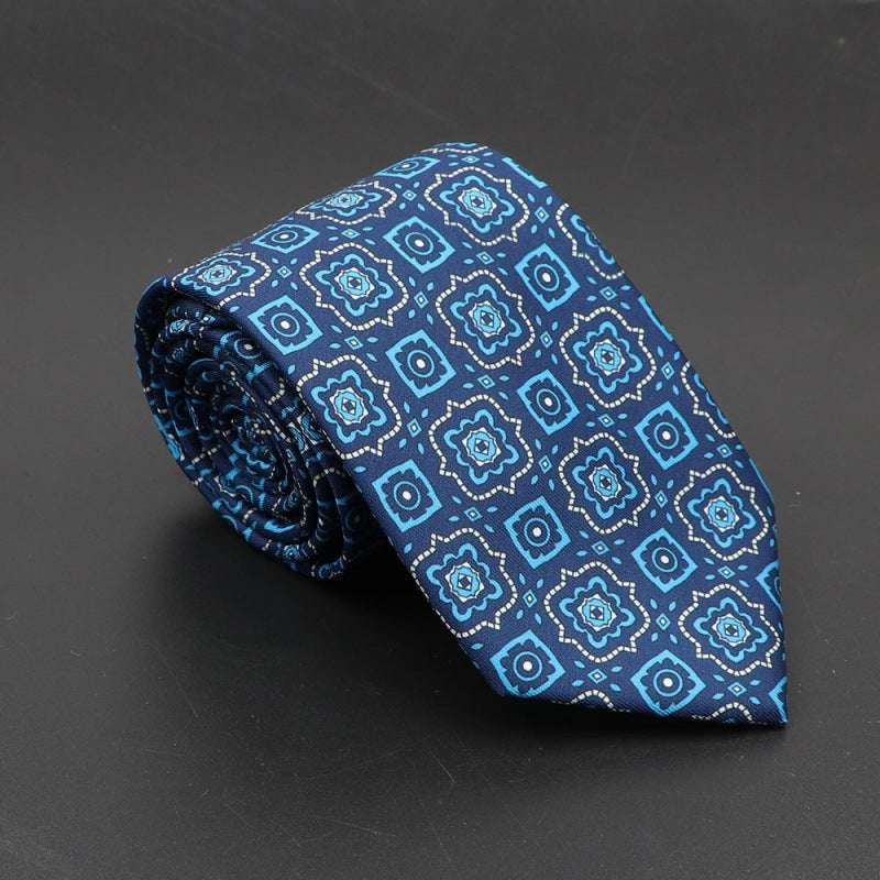 Super Soft Bohemian Silk Ties Men's Fashion Necktie | Orazek UK Ltd