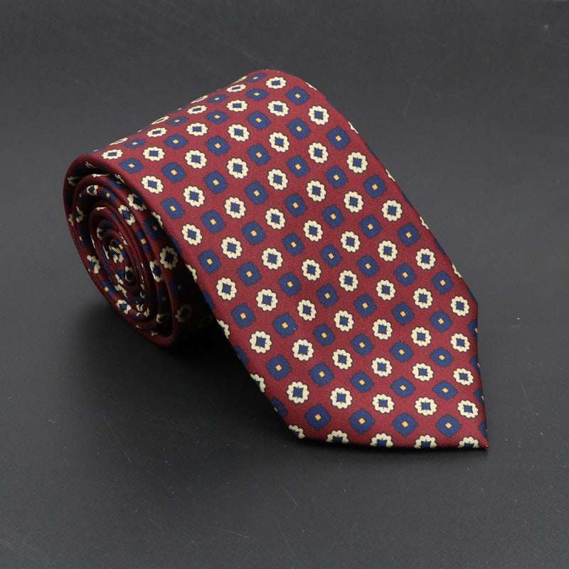 Super Soft Bohemian Silk Ties Men's Fashion Necktie | Orazek UK Ltd