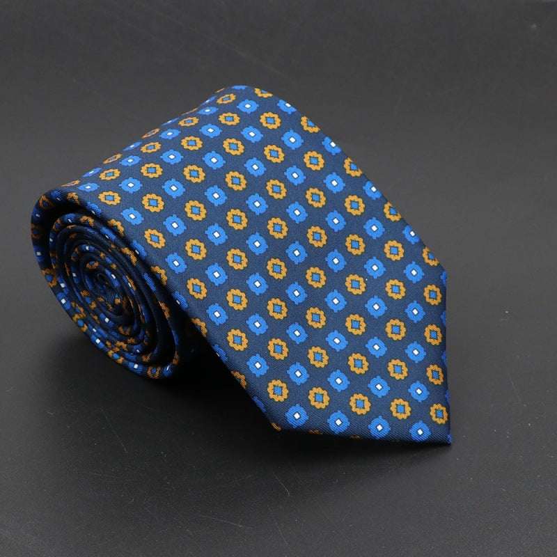Super Soft Bohemian Silk Ties Men's Fashion Necktie | Orazek UK Ltd
