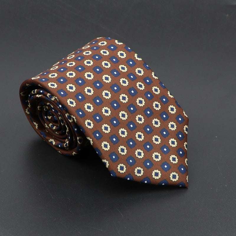 Super Soft Bohemian Silk Ties Men's Fashion Necktie | Orazek UK Ltd