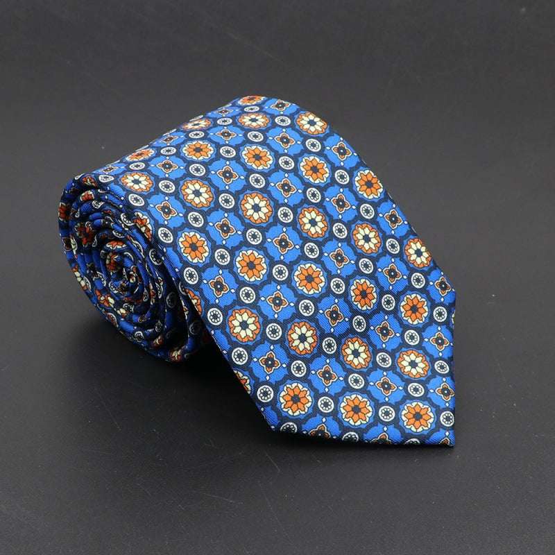 Super Soft Bohemian Silk Ties Men's Fashion Necktie | Orazek UK Ltd