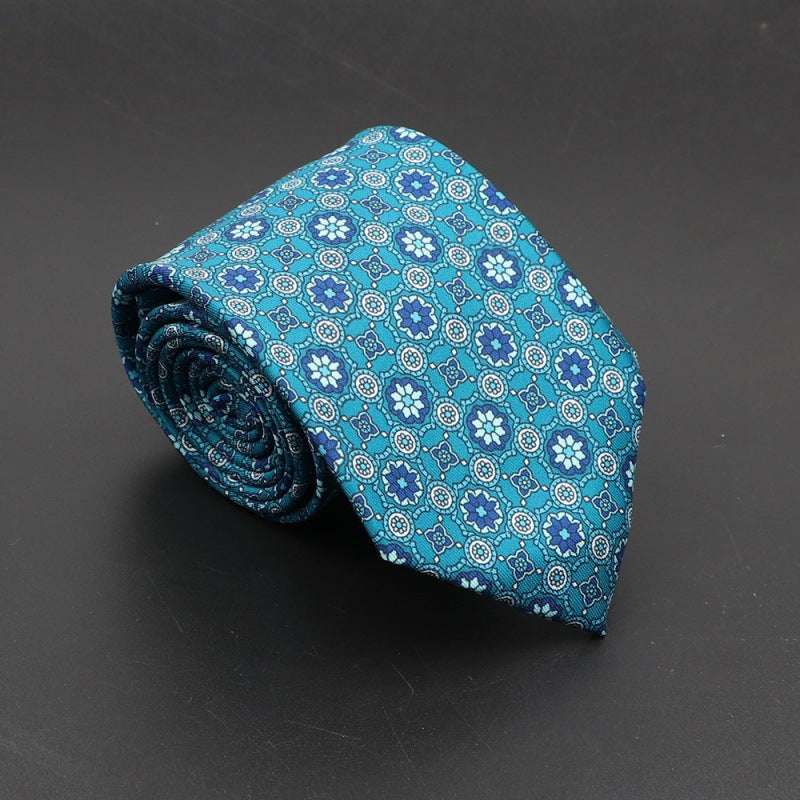 Super Soft Bohemian Silk Ties Men's Fashion Necktie | Orazek UK Ltd
