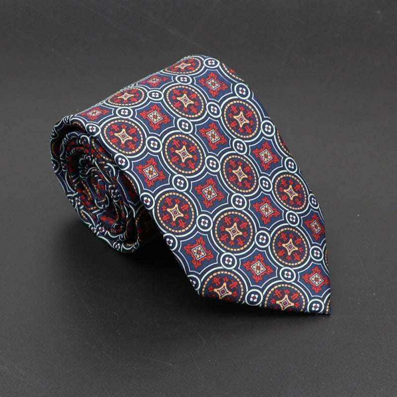 Super Soft Bohemian Silk Ties Men's Fashion Necktie | Orazek UK Ltd