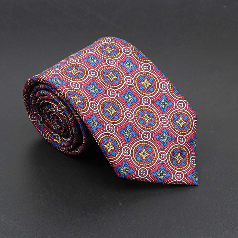 Super Soft Bohemian Silk Ties Men's Fashion Necktie | Orazek UK Ltd