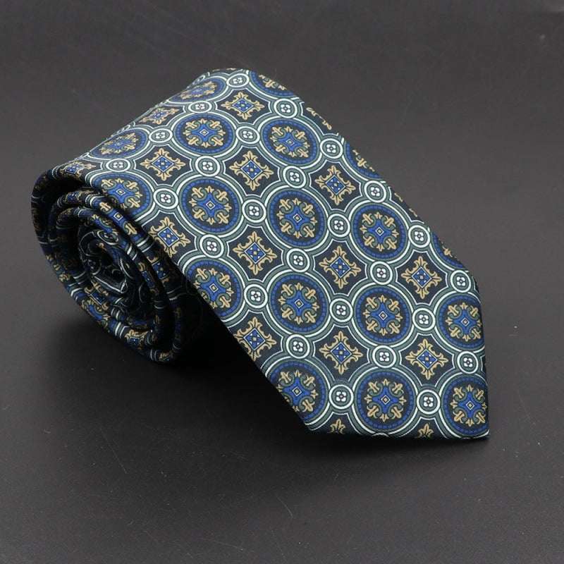 Super Soft Bohemian Silk Ties Men's Fashion Necktie | Orazek UK Ltd