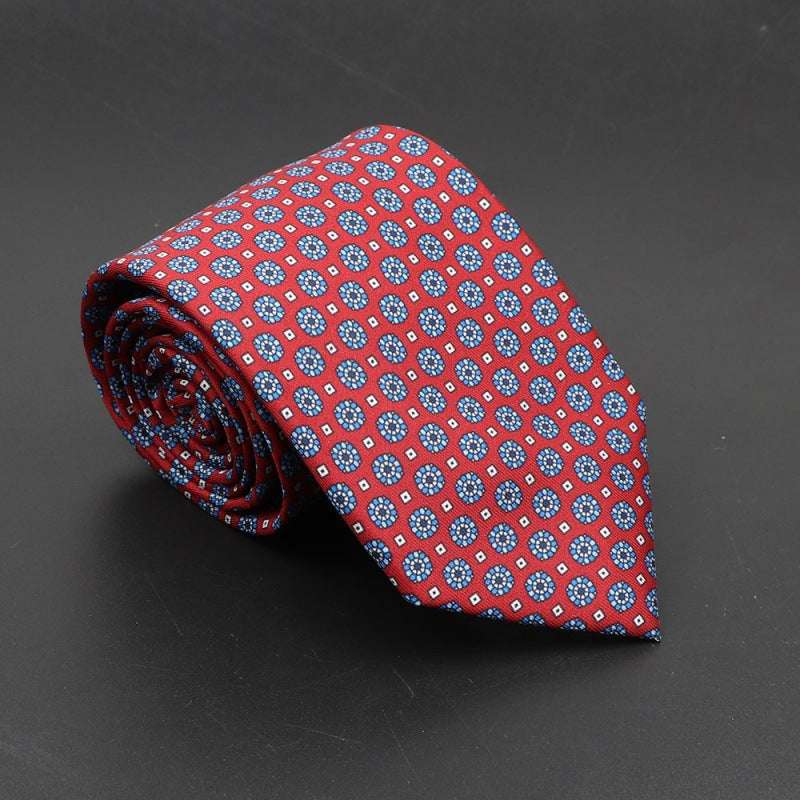 Super Soft Bohemian Silk Ties Men's Fashion Necktie | Orazek UK Ltd