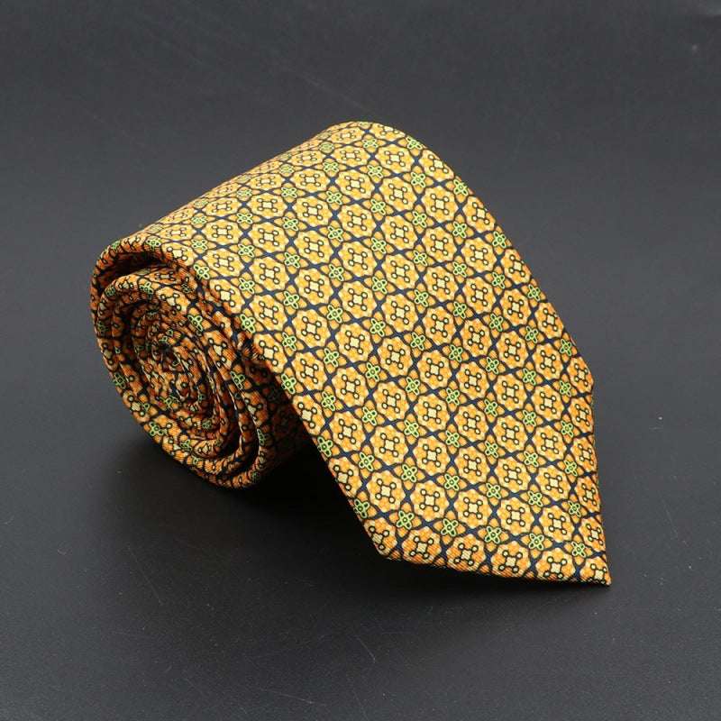 Super Soft Bohemian Silk Ties Men's Fashion Necktie | Orazek UK Ltd