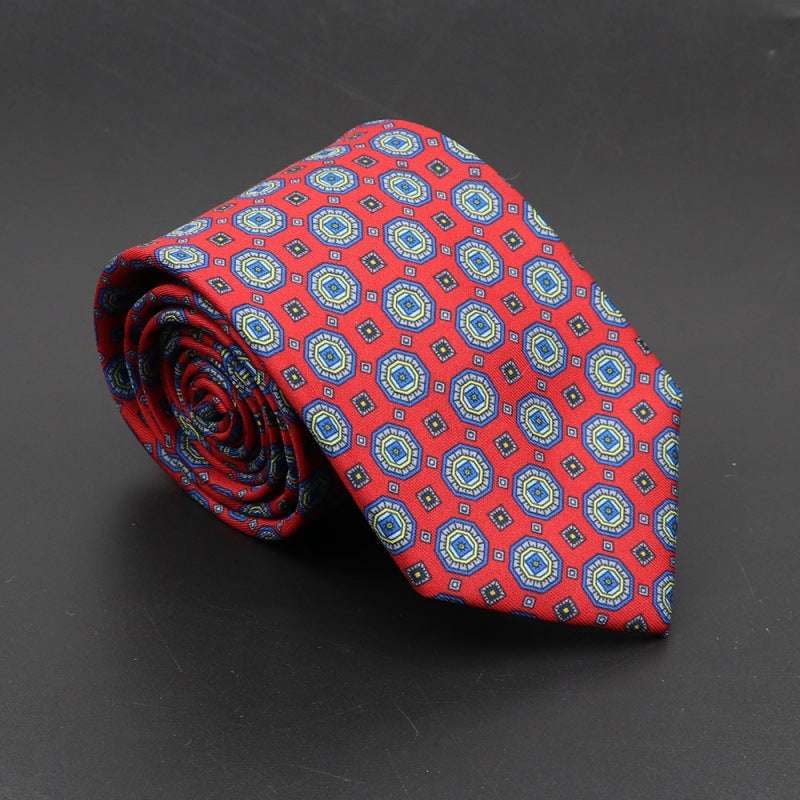 Super Soft Bohemian Silk Ties Men's Fashion Necktie | Orazek UK Ltd