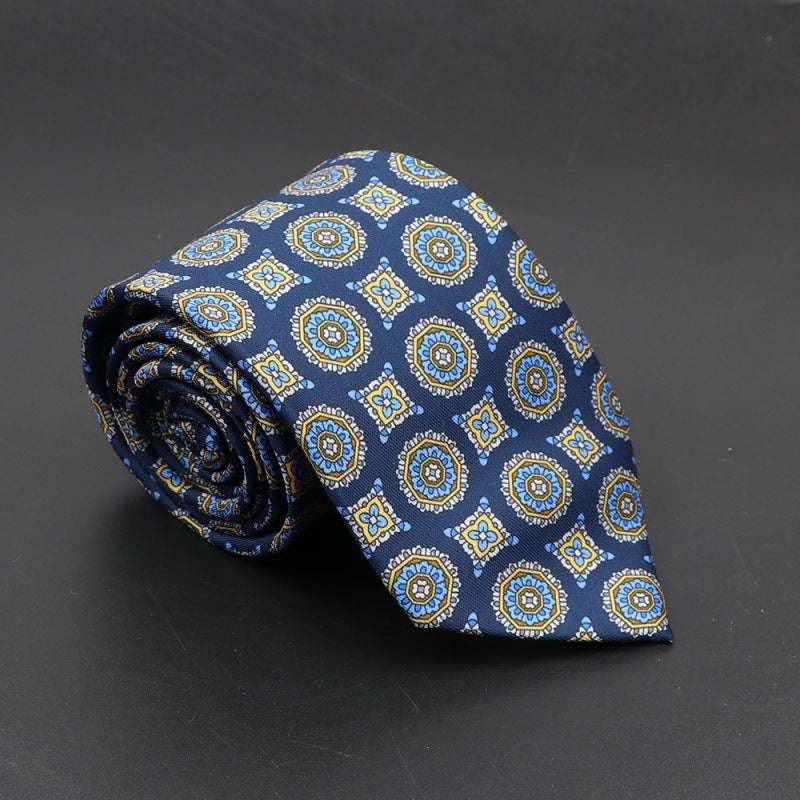 Super Soft Bohemian Silk Ties Men's Fashion Necktie | Orazek UK Ltd