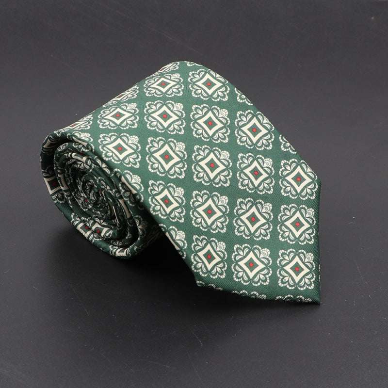 Super Soft Bohemian Silk Ties Men's Fashion Necktie | Orazek UK Ltd