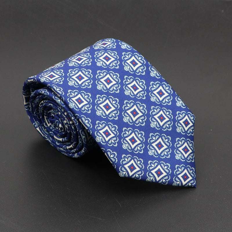 Super Soft Bohemian Silk Ties Men's Fashion Necktie | Orazek UK Ltd